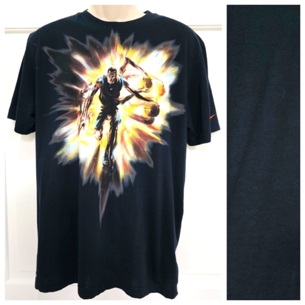 Nike Dri-Fit KD Speed Splatter Short Sleeve Graphic T-Shirt Size L